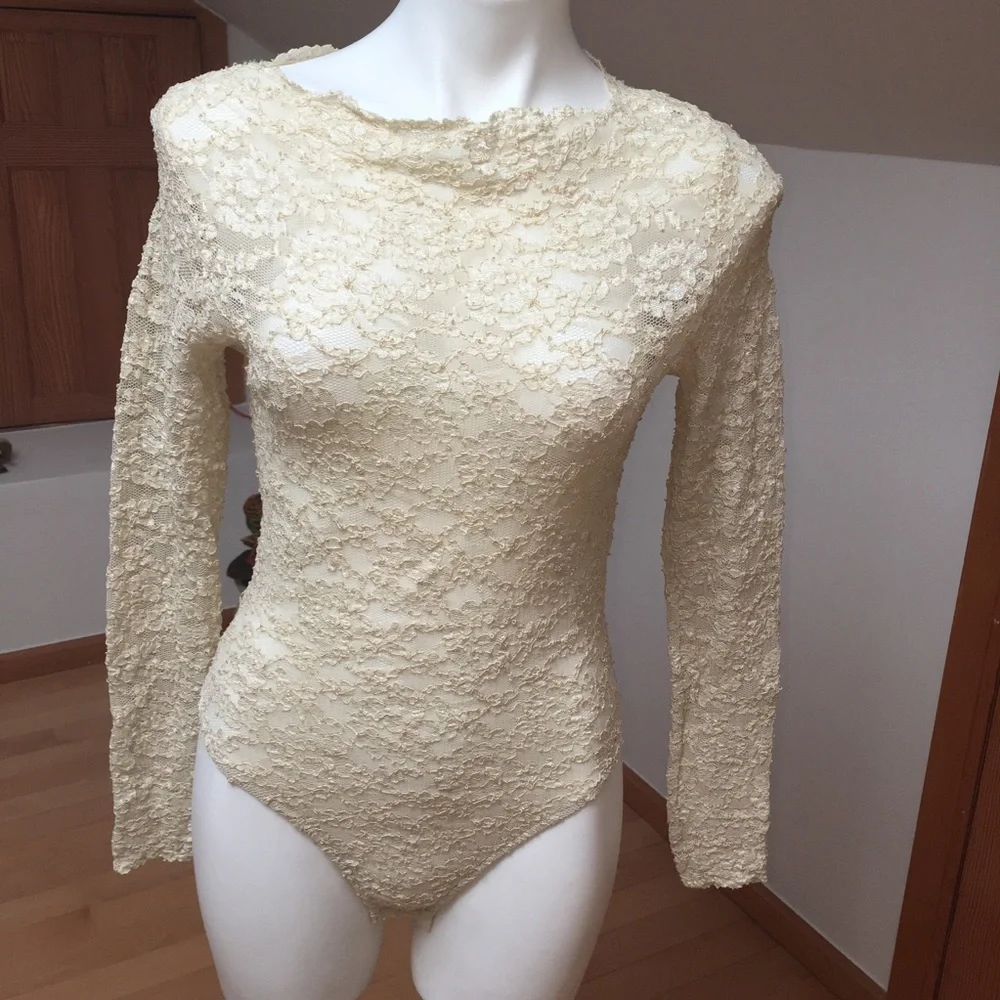Vintage Victoria’s Secret lace body suit